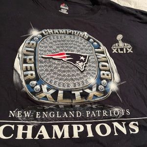 4XLT Patriots SuperBowl Tee